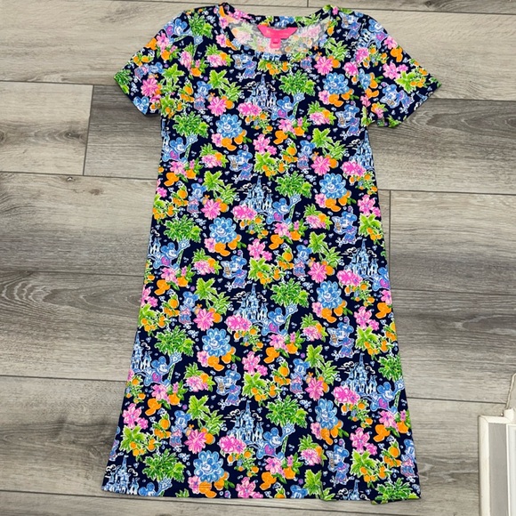 Lilly Pulitzer x Disney Cody Short Sleeve Dress - Picture 1 of 5